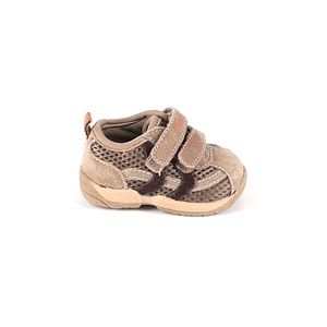 Genuine Kids from Oshkosh Sneakers Hook & Loop Closure Brown & Tan Size 2